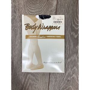 body wrappers tights Black Small Medium Ballet Dance‎ Child 4/7  C31